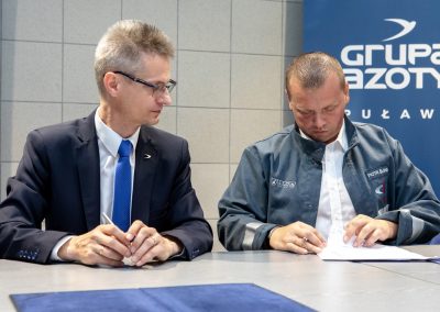Podpisanie Porozumienia kończącego Spór Zbiorowy – 17.09.2018r.