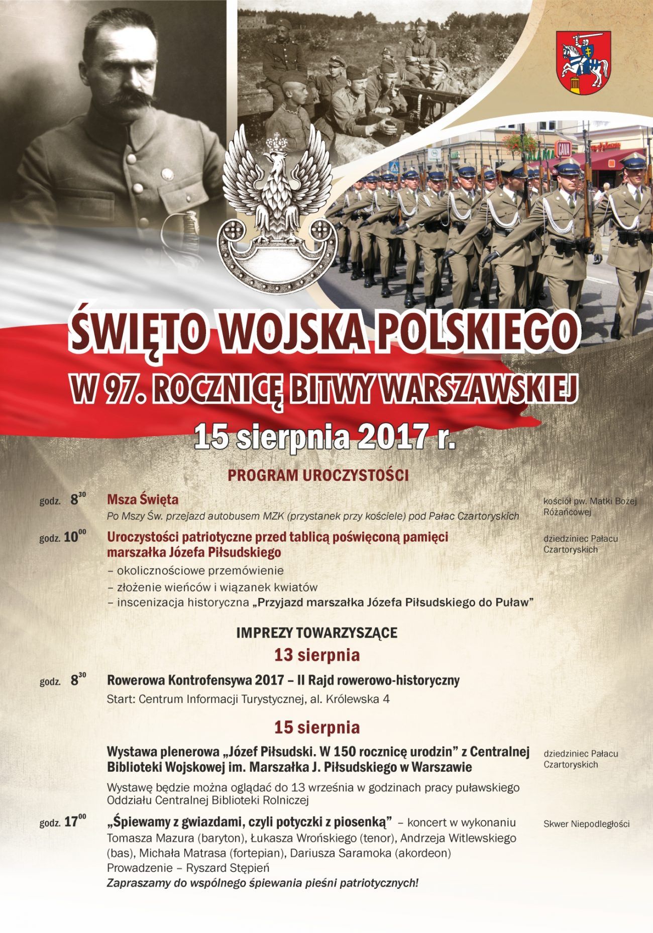 Obchody Święta Wojska Polskiego w Puławach