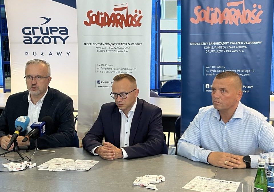 Minister Artur Soboń popiera połączenie z Orlenem